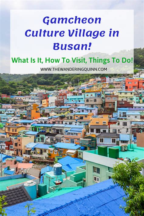 Do you know the Gamcheon Cultural .